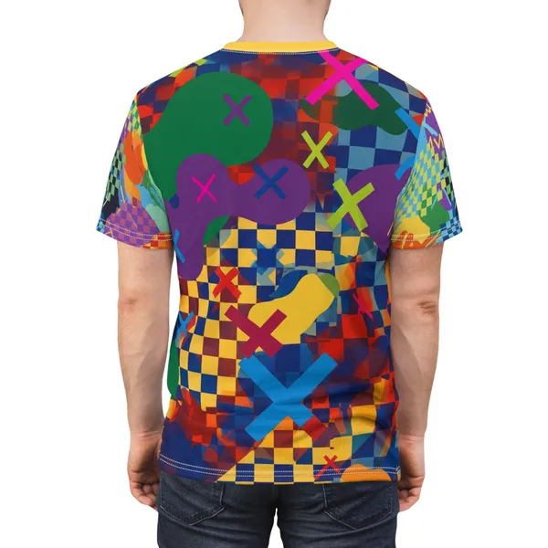 Stylish_Abstract_Checks_T_Shirt_White_Stitching_6_Oz